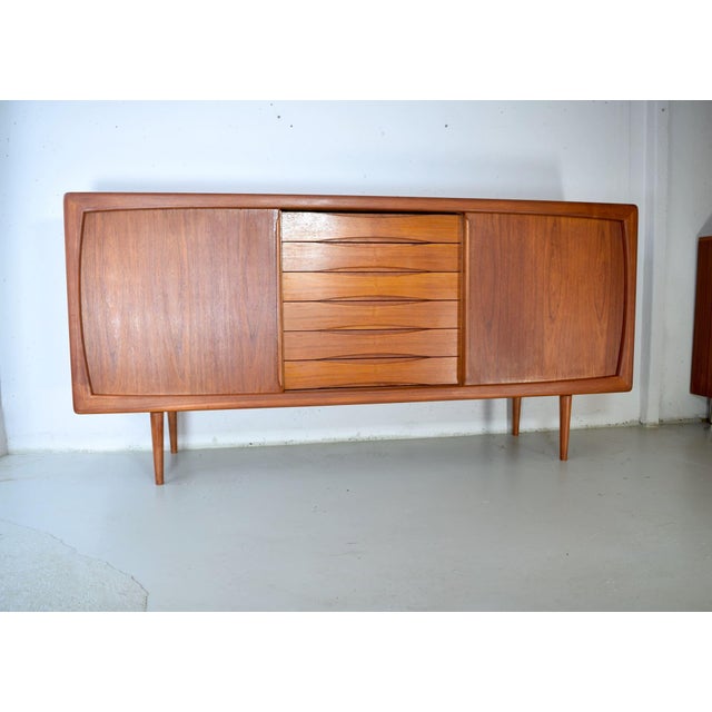 Teak Sideboard from Dyrlund, Denmark, 1970s For Sale - Image 10 of 10