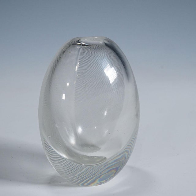 Vintage Art Glass Vase by Tapio Wirkkala for Iittala 1950s A vintage art glass vase designed by Tapio Wirkkala for Iittala...