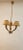 Brass Chandelier with Parchment Lampshades For Sale - Image 6 of 11
