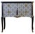 1960s Gustavian Style Commode in Black & White Art Deco Style For Sale - Image 12 of 12