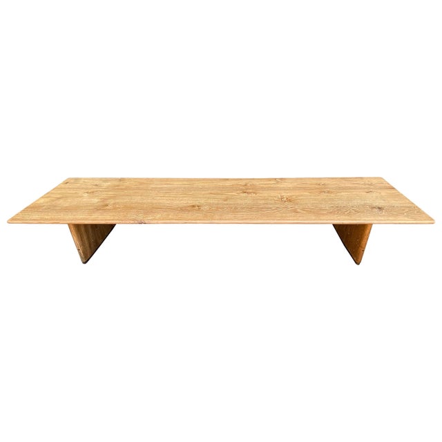 Andrianna Shamaris Midcentury Style Couture Teak Wood Coffee Table For Sale - Image 15 of 18