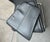 German Gray Leather Cushion Pads for B25 B20 Cantilever Chair from Tecta, Set of 2 For Sale - Image 6 of 8