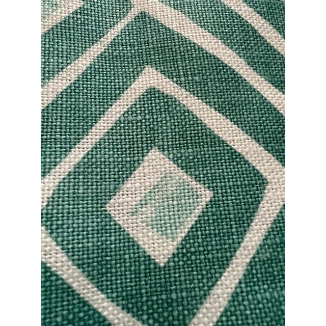 Traditional Peter Fasano Labyrinth Fabric in Bahama - 3/4 Yard For Sale - Image 3 of 6