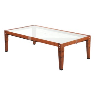 Art Deco Decoforma Series Coffee Table with Glass Top from Schuitema For Sale