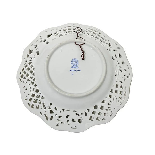 Hungarian Rothschild Porcelain Set fromm Herend, Set of 3 For Sale - Image 10 of 12