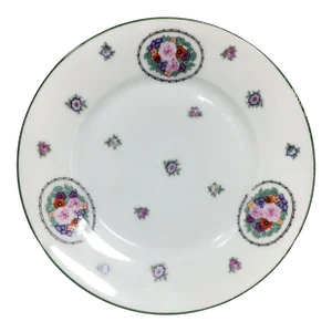 Bavarian 1920s Floral Dessert Plates - Set of 6