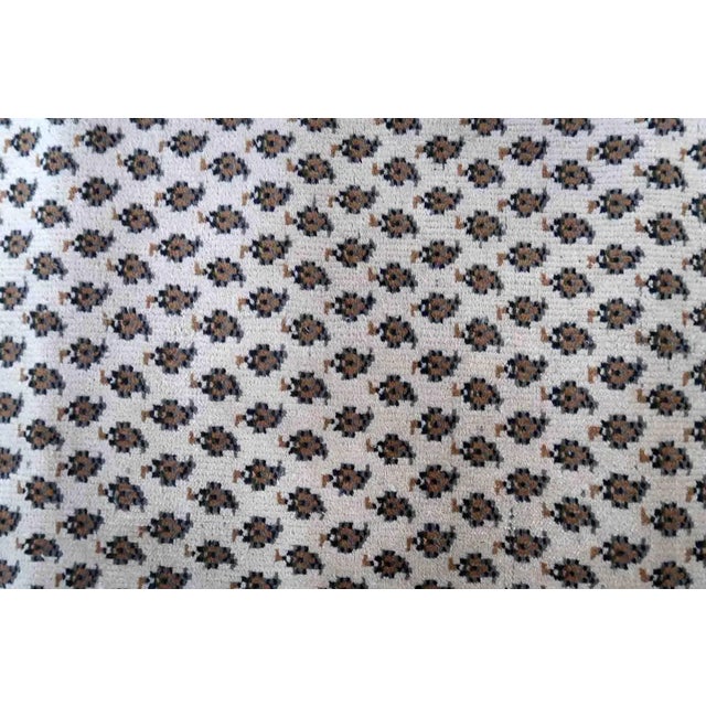 1970s Handmade Vintage Indian Seraband Rug 2.3' X 4.6' For Sale - Image 9 of 12