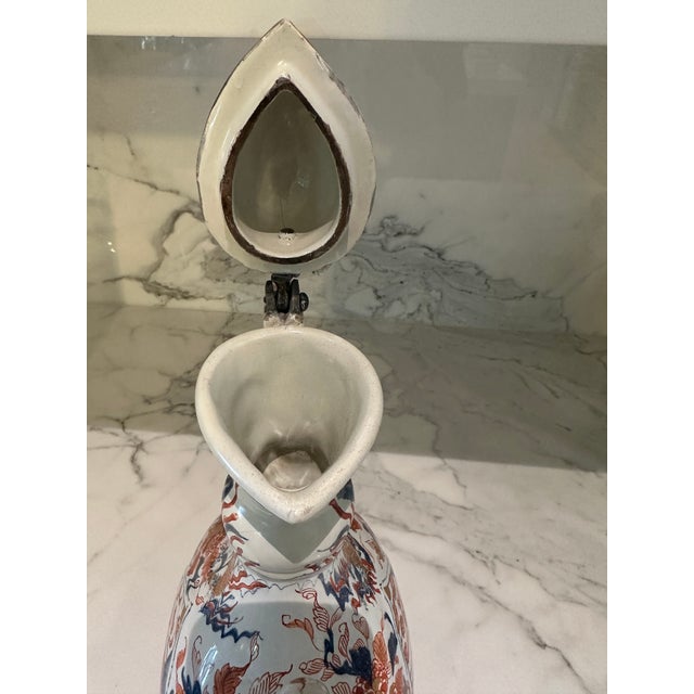 17th Century Japanese, 17th-18th Century, Imari Porcelain Ewer For Sale - Image 5 of 10