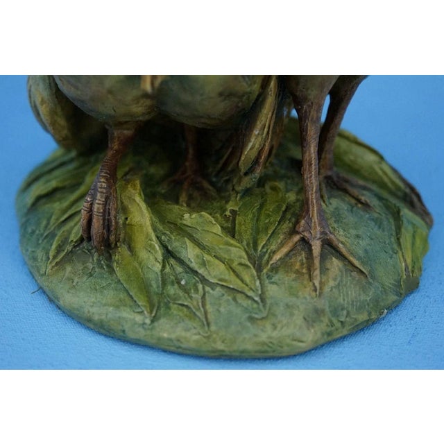20th Century Stoneware Turkeys Figurine by Guido Cacciapuoti, Italy For Sale - Image 10 of 18
