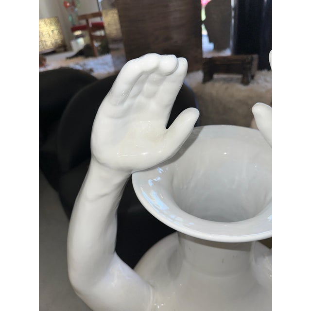 Massive Hand Urns by Pols Potten For Sale - Image 12 of 16