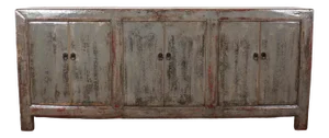 Large Painted Sideboard