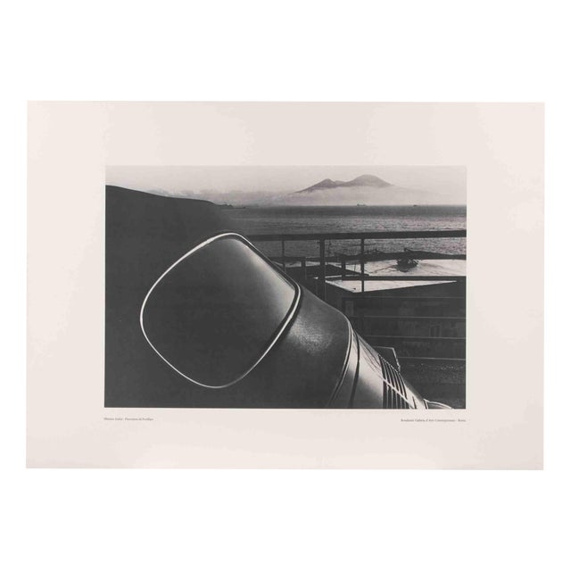 Vintage Panorama from Posillipo Poster After Mimmo Jodice, 1980s For Sale