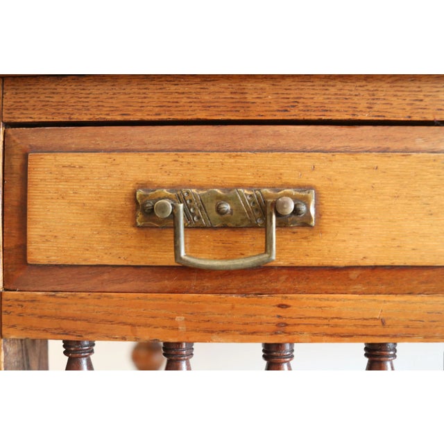 19th Century 19th Century Victorian Antique Desk For Sale - Image 5 of 5