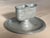 Gray 1920 Brooks Brothers Pewter Match Holder and Striker For Sale - Image 8 of 9