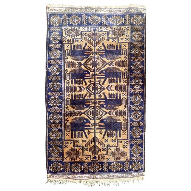 Vintage Belutch Rug, 1980s For Sale - Image 15 of 15