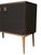 Wood Bar Cabinet in Handmade Decorated Glass from Justfurnituress SRL For Sale - Image 7 of 13