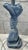 Mid 20th Century John Dickinson Attributed to Draped Plaster Table Lamp For Sale In Saint Louis - Image 6 of 12