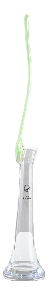 Small Ikebana Vase by Shiro Kuramata for Crystalleria, 1980s
