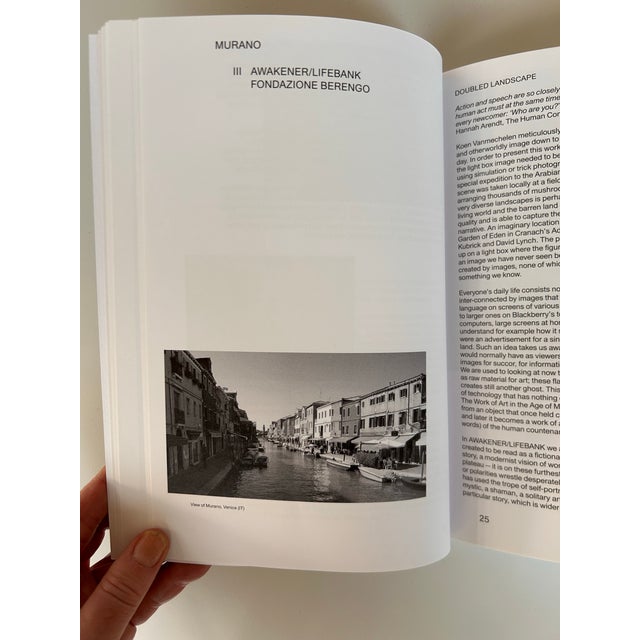 Abstract Exhibition Art Book-Koen Vanmechelin, Awakener/Lifebank, Glasstress 2015 For Sale - Image 3 of 11