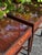 English Pair of 1940s Mahogany End Tables With Glass Tops For Sale - Image 3 of 8