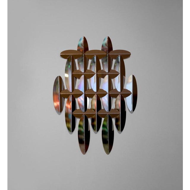 Ino large wall mirror in polished aluminum by martens & visser. Dimensions: d 5 x w 39 x h 50 cm. Materials: aluminum....