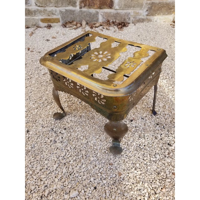 Metal 18th Century Brass Footman For Sale - Image 7 of 10