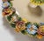 Mid-Century Pair of Italian Capodimonte or Nove Style Floral Covered Urns For Sale - Image 15 of 16