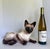 Mid-Century Figurative Siamese Cat Ceramic Planter Cachepot For Sale - Image 11 of 12