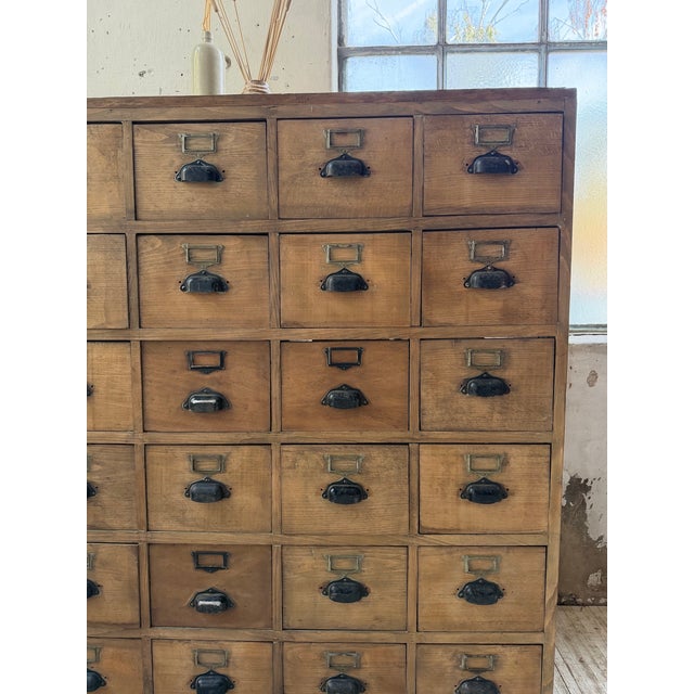 Vintage Pine Trade Sideboard, 1950s For Sale - Image 14 of 18