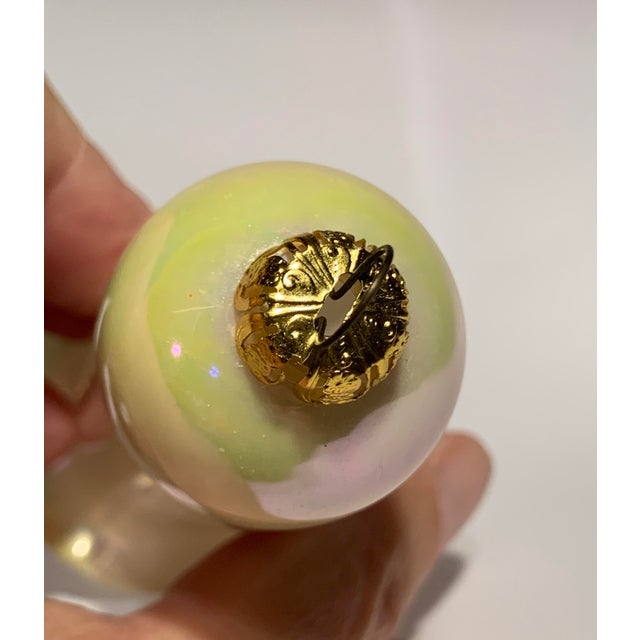 1980s 1980s Gabriel's Trumpet Iridescent Ornament For Sale - Image 5 of 8