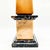 Stone Large Obelisk in Hand Carved Yellow Marble of Siena and Black Marble of Portoro, Italy, 1970s For Sale - Image 7 of 9