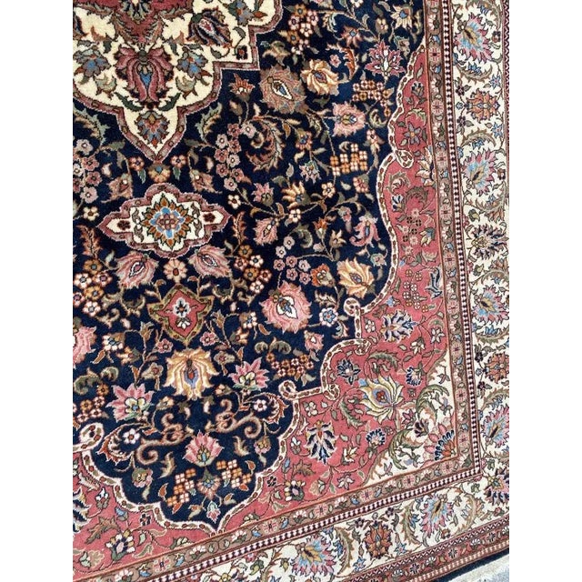 Vintage Turkish Hereke Rug For Sale - Image 12 of 18
