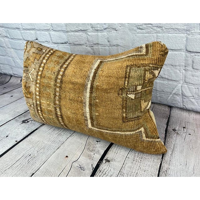 Vintage Pillow Case Turkish Rug Pillow Decorative Rug Pillow Dry cleaning only. PILLOW INSERT IS NOT INCLUDED