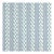 Sanderson Musafir Fabric in Persian Blue/Cardomom - a sample For Sale
