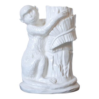 Vintage Monkey Candle Holder For Sale