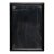 Chinese Black Lacquer Spoiled Mirror, C.. 1900 For Sale