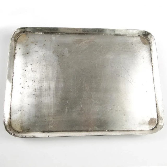 Silver Art Deco Polish Tray from Norblin, 1930s For Sale - Image 8 of 11