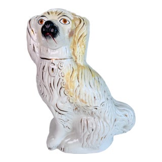 1950s Staffordshire Dog, Single For Sale