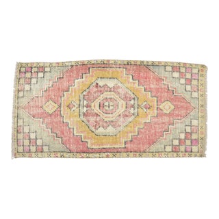 Mid 20th Century Bohemian Floor Handmade Rug For Sale