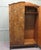 1930s Vintage Art Deco Bur Walnut Compact Shelved Wardrobe, 1930 For Sale - Image 5 of 8