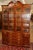 Henredon Henredon Aston Court Burl Wood Beveled Glass Bookcase China Cabinet Breakfront For Sale - Image 4 of 18