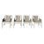 1990s Ward Bennett for Geiger "Envelope" Chairs - Set of 4 For Sale