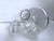 Glass Sculptural Cut Crystal Tilted Decanter With Stopper, Attributed to Marquis by Waterford Omega For Sale - Image 7 of 8
