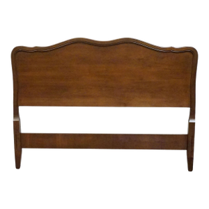 Drexel Heritage Peasant Provincial Country French Solid Hard Rock Maple French Full Size Headboard 900-2