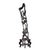 This carving specifically features Shetani, the Swahili word for "devil," which are expressions of Makonde mythology and...