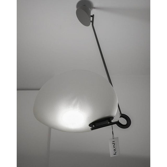 Artemide Postmodern Ceiling Lamp by Gismondi for Artemide, 1980s For Sale - Image 4 of 6