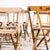 Vintage Beech Folding Chairs, 1960s, Set of 13 For Sale - Image 4 of 11