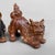 Contemporary Japanese Ceramic Shisa Figures, 1980, Set of 2 For Sale - Image 3 of 11