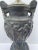 Plaster Figural Urn Vase Table Lamp on Plinth Wood Base For Sale In Philadelphia - Image 6 of 13