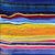 City and Color - Original Colorful Lines Abstract Acrylic Paint Artwork on Canvas by Armen Ges For Sale - Image 4 of 9